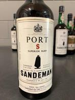 Sandeman: Superior S Ruby, Ruby & White - Porto - 9 Flessen, Verzamelen, Nieuw