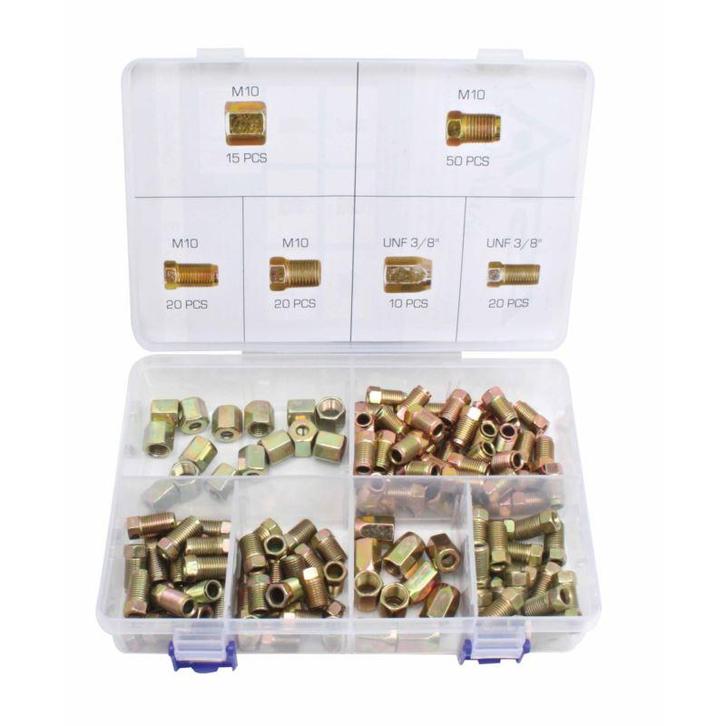 Remleiding Moeren - Remleiding Nippels - Rem Leiding Koppels, Auto diversen, Autogereedschap, Nieuw, Ophalen of Verzenden