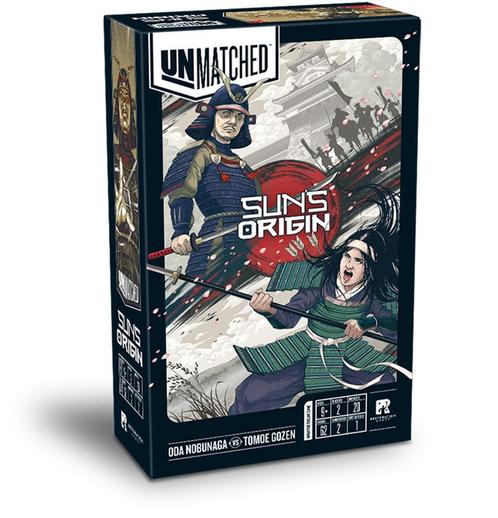 Unmatched - Suns Origin | Iello - Gezelschapsspellen, Hobby en Vrije tijd, Gezelschapsspellen | Bordspellen, Nieuw, Verzenden
