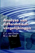 Analyse van differentiaalvergelijkingen 9789040712654, Gelezen, C.J. van Duijn, M.J. de Neef, Verzenden