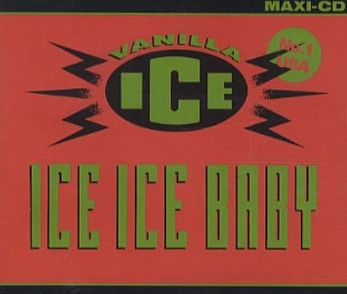 cd single - Vanilla Ice - Ice ice baby (Club Mix, 1990), Cd's en Dvd's, Cd Singles, Zo goed als nieuw, Verzenden