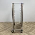Tweedehands Hupfer dienbladen afruimwagen, (hxbxd) 163x53x83, Ophalen of Verzenden