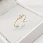 Zonder Minimumprijs - Ring - 14 karaat Geel goud - 0.14ct., Sieraden, Tassen en Uiterlijk, Ringen, Nieuw