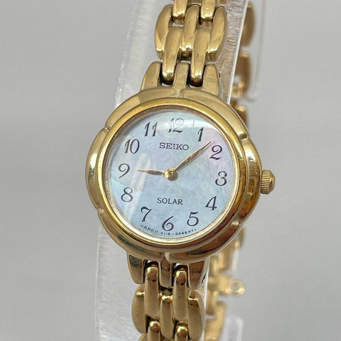 Seiko - shell Solar - Zonder minimumprijs - V110-0A70 -, Sieraden, Tassen en Uiterlijk, Horloges | Antiek