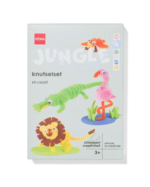 HEMA Knutselset jungle, Hobby en Vrije tijd, Knutselen, Nieuw, Verzenden
