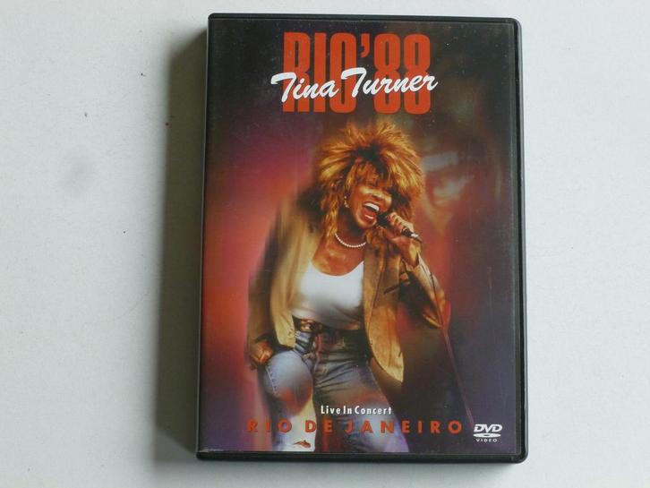 Tina Turner - Rio 88 (DVD), Cd's en Dvd's, Dvd's | Muziek en Concerten, Zo goed als nieuw, Verzenden