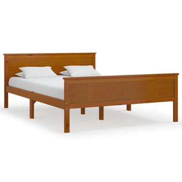 Grenen Bed Honingbruin 120x200 - Retourdeal - Laagste Prijs! beschikbaar voor biedingen