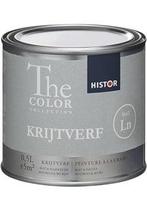 Histor The Color Collection Krijtverf - Alle kleuren leve..., Doe-het-zelf en Verbouw, Overige kleuren, Nieuw, Ophalen of Verzenden
