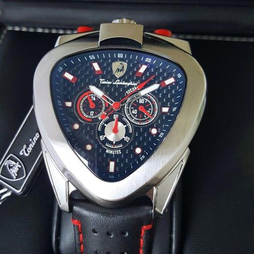 Lamborghini - SPYDER - Chronograph - Bullhead - Tough Steel, Sieraden, Tassen en Uiterlijk, Horloges | Heren