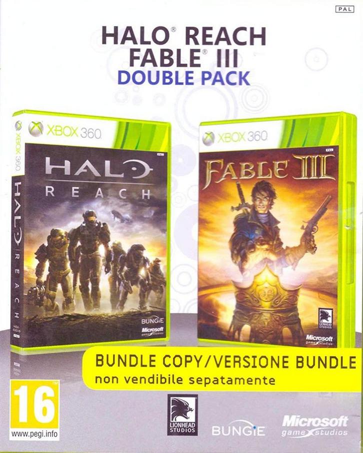 Halo Reach & Fable III Double Pack (Bundle [Xbox 360], Spelcomputers en Games, Games | Xbox 360, Ophalen of Verzenden