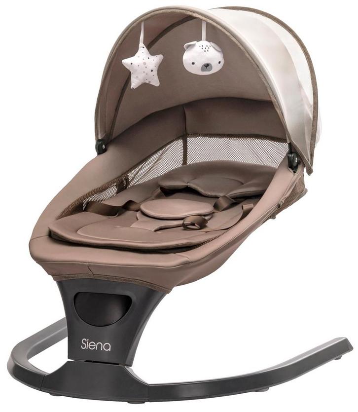 Lorelli Siena Mocha Elektrische Babyschommel, Kinderen en Baby's, Wipstoeltjes, Nieuw, Verzenden