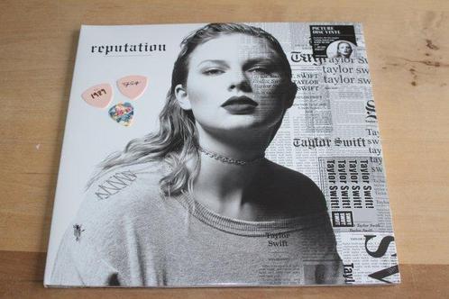 Taylor Swift - Reputation 2LP Picture Discs + 3 Guitar Picks, Cd's en Dvd's, Vinyl Singles