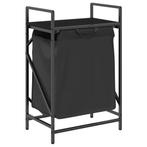 Wasmand Zwart Eiken | 1 vak plank | Retourdeal 53% Korting, Ophalen of Verzenden, Nieuw