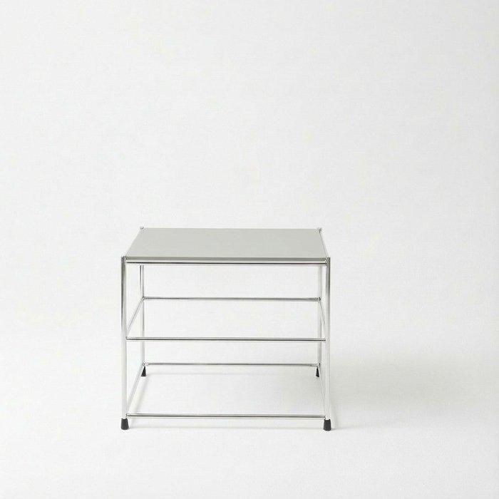 USM Haller - Bijzettafel - Chroom, Staal, Antiek en Kunst, Antiek | Meubels | Stoelen en Banken