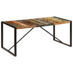 vidaXL Eettafel 180x90x75 cm massief gerecycled hout, Huis en Inrichting, Tafels | Eettafels, Verzenden, Nieuw