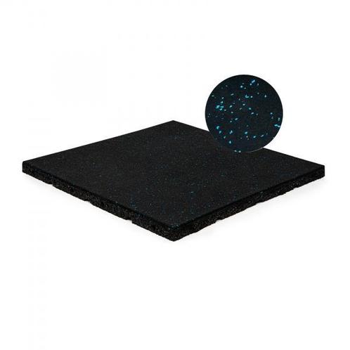 Sportvloer tegel 100 x 100 2cm dik + 5% blauwe kleurspikkel, Sport en Fitness, Fitnessmaterialen, Nieuw