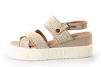 Mustang Sandalen in maat 38 Bruin | 10% extra korting, Kleding | Dames, Schoenen, Bruin, Verzenden, Sandalen of Muiltjes, Zo goed als nieuw