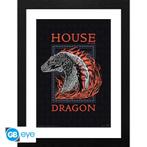 GBeye Game of Thrones House of the Dragon Framed Print, Ophalen of Verzenden, Nieuw
