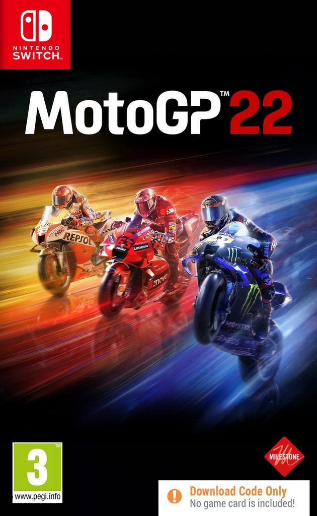MotoGP 22 - Nintendo Switch - Code in a box, Spelcomputers en Games, Spelcomputers | Nintendo Wii U, Verzenden