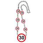 Ketting 30 Jaar Verkeersbord, Verzenden, Nieuw