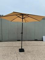 Parasol - 3m - rond - met voet - Nieuw (Stokparasols, Tuin), Tuin en Terras, Verzenden, Nieuw