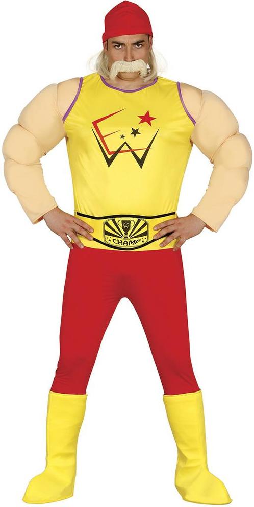 Worstelaar Hulk Kostuum Heren, Kleding | Heren, Carnavalskleding en Feestkleding, Nieuw, Verzenden