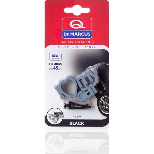Dr. Marcus Black City I Love My Car autogeurtje met, Auto diversen, Auto-accessoires, Ophalen of Verzenden