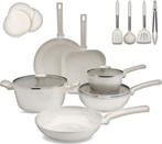 Lugia Pannen 16 Delige Pannenset - 3 Laagse Keramische, Ophalen of Verzenden, Zo goed als nieuw