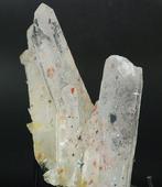 Helviet boven kwarts Kristallen op matrix - Hoogte: 70 mm -, Verzamelen