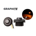 Horpol LED Positielamp Oranje Ronde Montage Dark-Look, Ophalen of Verzenden, Nieuw