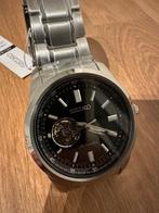 Seiko - Open Heart Automatic Black Dial - Zonder