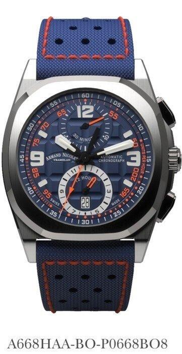 Armand Nicolet - JH9 - Zonder Minimumprijs - Chrono A668 new, Sieraden, Tassen en Uiterlijk, Horloges | Heren