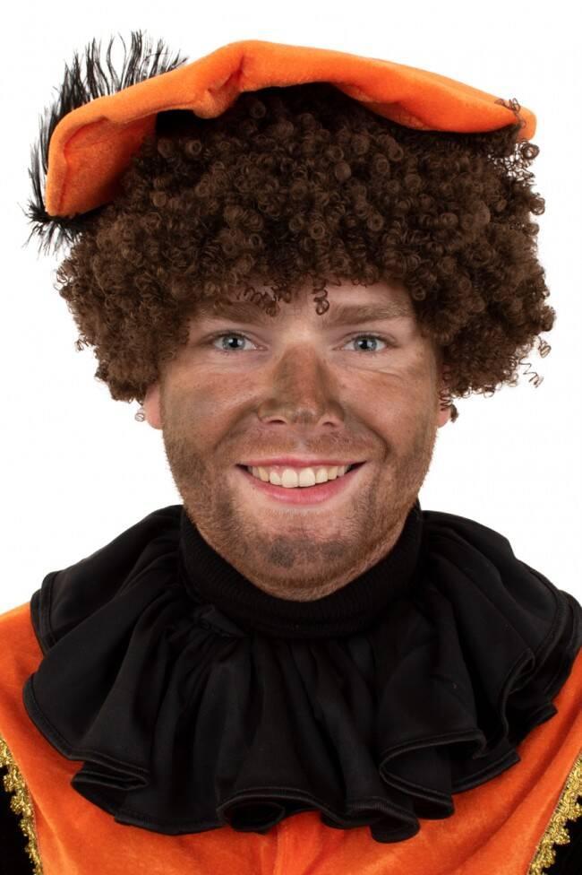 Kraag trevira polyester zwart, Diversen, Sinterklaas, Nieuw, Ophalen of Verzenden