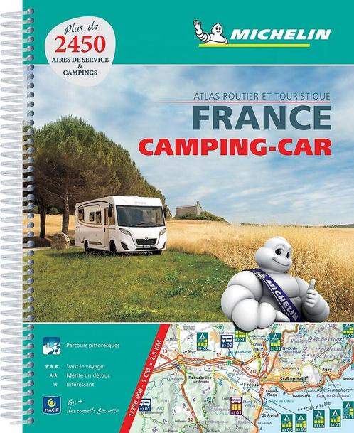 France Atlas Camping Car A4 2018 9782067227941, Boeken, Overige Boeken, Gelezen, Verzenden