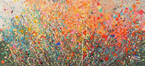 Violeta Endo - Sweet Romance. XXL, Antiek en Kunst, Kunst | Schilderijen | Modern