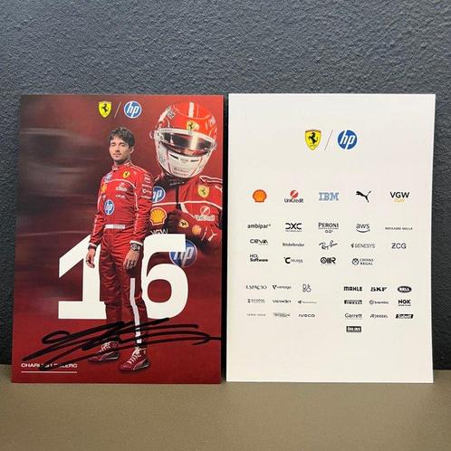Ferrari - Formula 1 - Chales Leclerc - Lewis Hamilton - 2025, Verzamelen, Automerken, Motoren en Formule 1