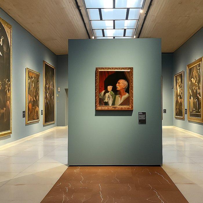 Stefano Trapanese (1963) - SAN ANDREA apostolo (St. Andrew, Antiek en Kunst, Kunst | Schilderijen | Modern