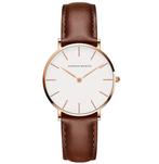 Hannah Martin Unisex Horloge | Luxe Horloge Nieuw | Lederen, Overige merken, Overige materialen, Leer, Verzenden