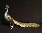 Franz Bergmann - sculptuur,  Pfau  - 18 cm - Koud geverfd