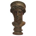sculptuur, Testa di Hera in bronzo - 69 cm - Brons, Antiek en Kunst, Antiek | Keramiek en Aardewerk
