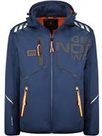 Geographical Norway Softshell Heren Jas Robin Navy, Kleding | Heren, Jassen | Zomer, Verzenden, Nieuw, Blauw