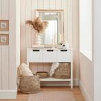 2dekans | SoBuy Kastje FSB51-W - 3 Lades 1 Open Vak - 93 x, Huis en Inrichting, Tafels | Salontafels, Ophalen of Verzenden, Zo goed als nieuw