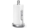 Simplehuman - Keukenrolhouder met klemarm - Zilver -, Verzenden, Zo goed als nieuw