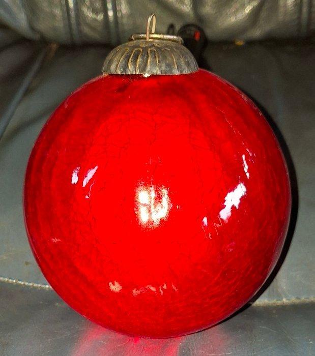 Kugel - Kerstballen Ancienne et authentique Grosse Boule de, Antiek en Kunst, Antiek | Glas en Kristal