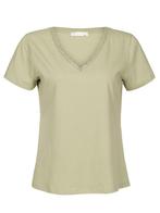 Shirt Amber Groen, dames top korte mouwen groen, Kleding | Dames, Tops, Nieuw, Verzenden