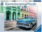 Cuba Cars Puzzel (1500 stukjes) | Ravensburger - Puzzels, Nieuw, Verzenden