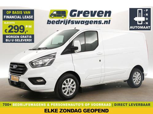 Ford Transit Custom 280 2.0 TDCI L1H1 170PK AUT Cam €299pm, Auto's, Bestelauto's, Automaat, Diesel, Wit, Ford, Verzenden