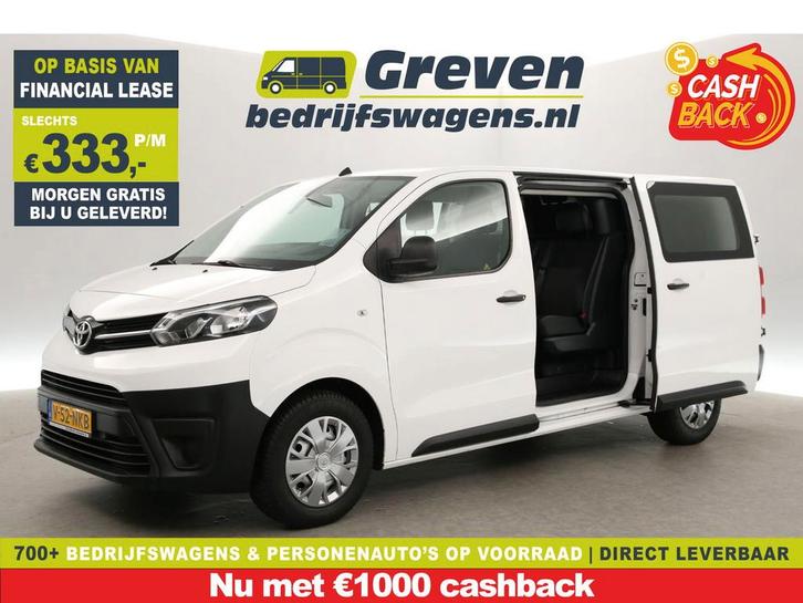 Toyota ProAce Worker 2.0 D-4D L3H1 | DC | 2xSchuifdeur |, Auto's, Bestelauto's, Te koop, Handgeschakeld, Financial lease, Diesel