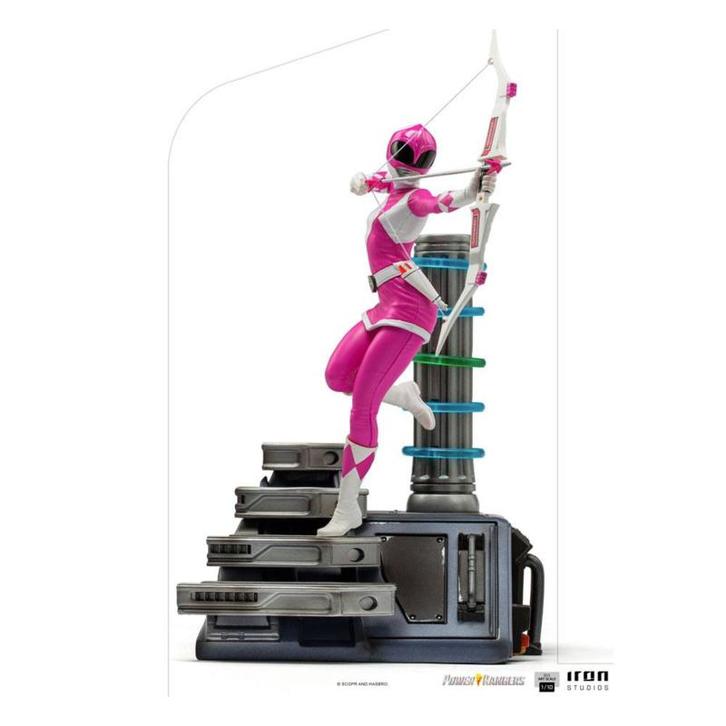 Power Rangers BDS Art Scale Statue 1/10 Pink Ranger 23 cm, Verzamelen, Film en Tv, Zo goed als nieuw, Verzenden