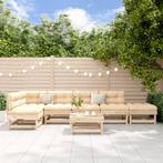 vidaXL 7-delige Loungeset massief grenenhout, Verzenden, Nieuw, 7 zitplaatsen, Loungeset